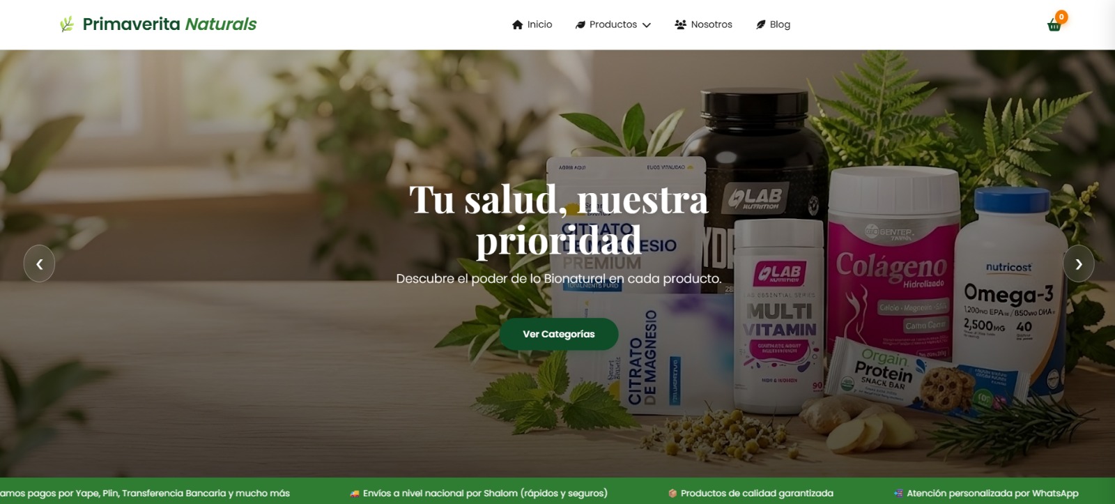 Cuidado corporal natural