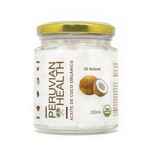 ACEITE DE COCO ORGANICO PERUVIAN HEALTH