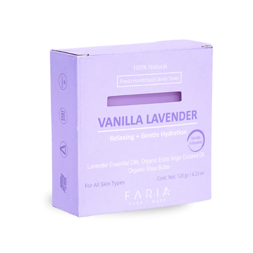 FARIA JABON CORPORAL LAVANDER + VANILLA