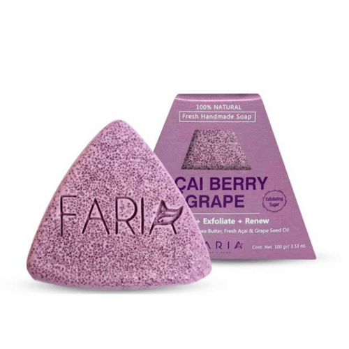 FARIA JABON FACIAL ACAI BERRY + GRAPE