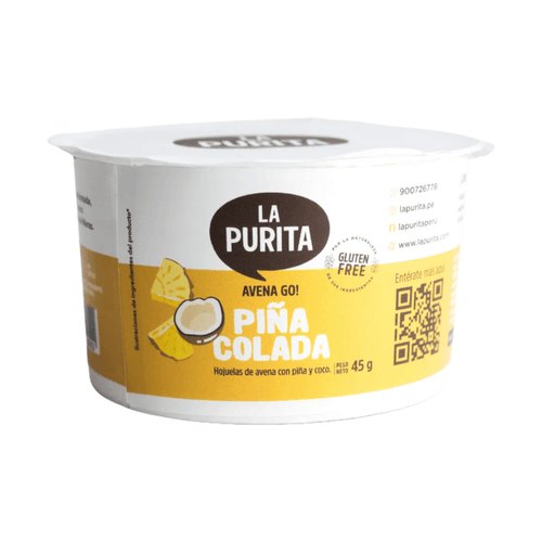 AVENA GO PIÑA COLADA LA PURITA