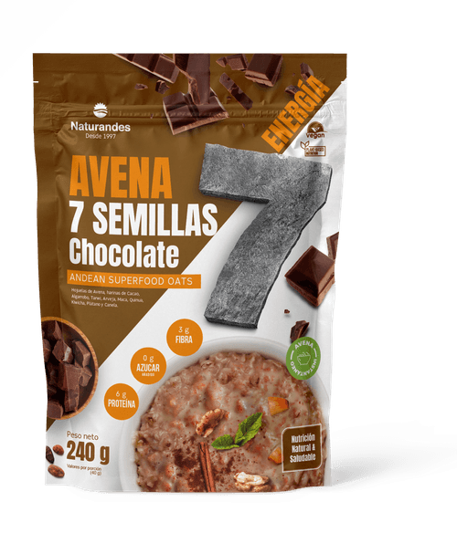 AVENA 7 SEMILLAS ENERGIA CON CHOCOLATE NATURANDES