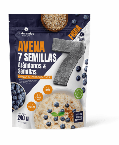 AVENA 7 SEMILLAS FIBRA CON ARANDANOS