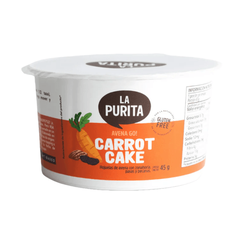AVENA GO CARROT CAKE LA PURITA