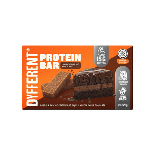 PROTEIN BAR TORTA DE CHOCOLATE DYFFERENT