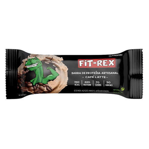 BARRA DE PROTEINA CAFE LATTE FIT REX
