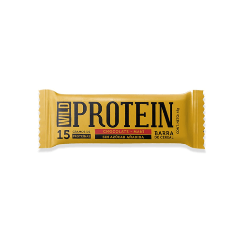BARRA ENERGETICA CHOCOLATE CON MANI WILD PROTEIN