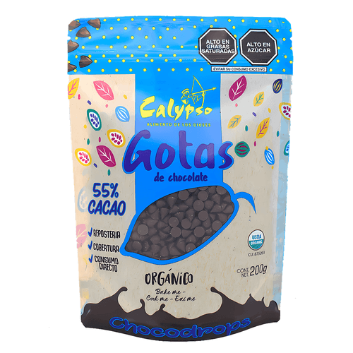 CALYPSO GOTAS DE CHOCOLATE AL 55%