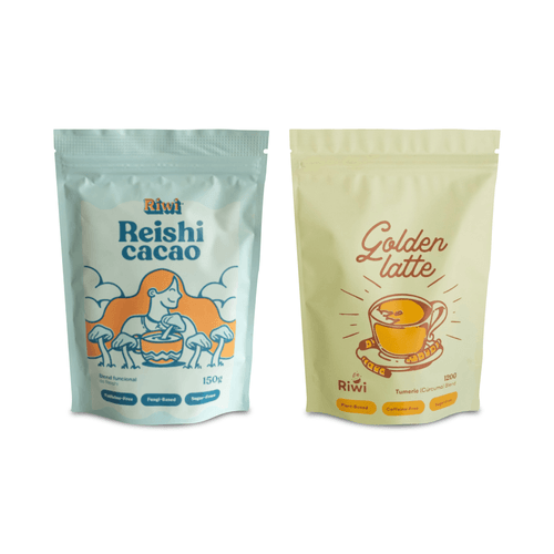 DUO BIENESTAR GOLDEN LATTE REISHI CACAO