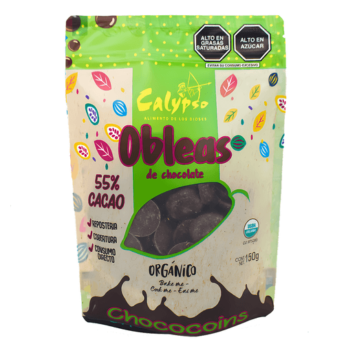 CALYPSO MONEDAS DE CHOCOLATE 55% CACAO