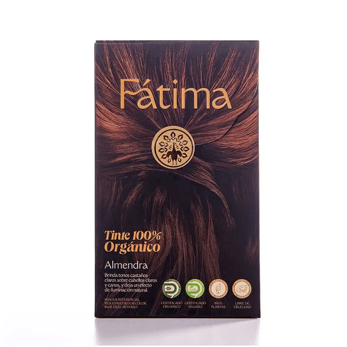FATIMA TINTE HENNA ORGANICO ALMENDRA