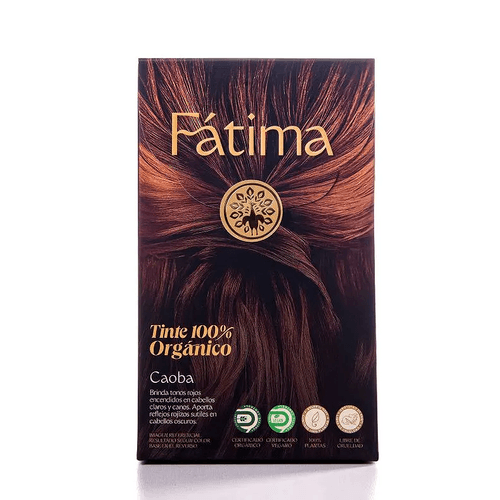 FATIMA TINTE HENNA ORGANICO CAOBA