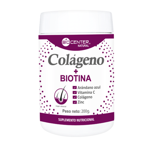COLAGENO CON BIOTINA BIOCENTER