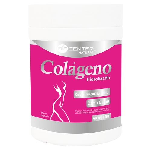 COLAGENO HIDROLIZADO CALCIO MAGNESIO ZINC CAMU CAMU