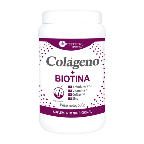 COLAGENO CON BIOTINA BIOCENTER