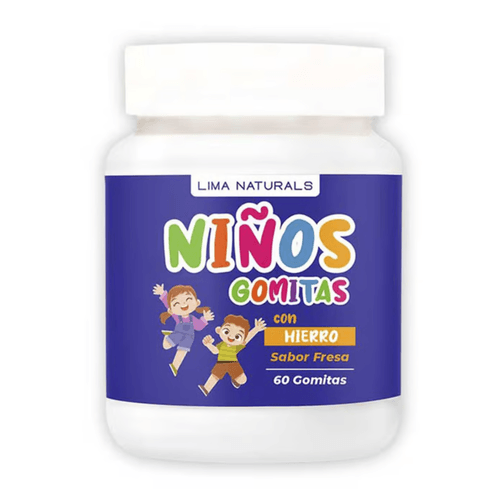 LIMA NATURALS HIERRO EN GOMITAS